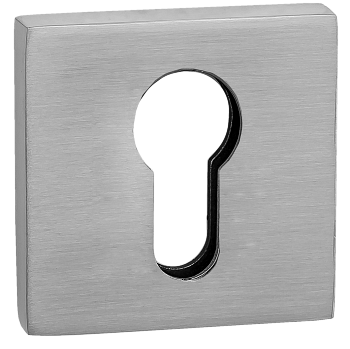 Накладка на цилиндр квадр. ЕТ 03 SSC/ супер сатин хром/RENZ/