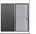 Дверь мет. МОДЕЛЬ 11 ТЕРМО антик серебро/бетон серый (960х2050R)/Форпост Дверь мет. МОДЕЛЬ 11 ТЕРМО антик серебро/бетон серый (960х2050R)/Форпост