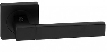 Ручка дверная квадр. B-302/пластик./черный/PALIDORE