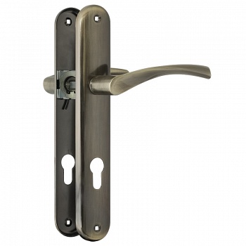 Ручка на планке 100-85мм /ст.бронза/Нора-М