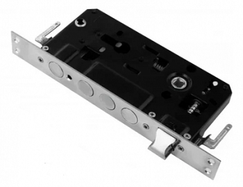 Корпус врезного замка KZ-02R (3024)универс. (для кит.дверей)/PALIDORE