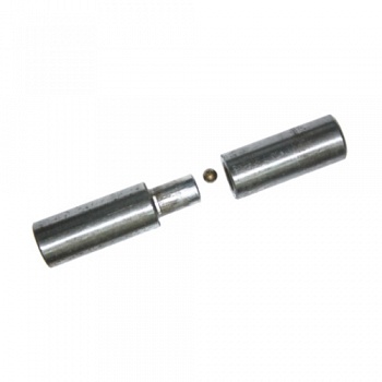 Петля приварная гаражная 20х110 мм без покр./с шариком/Кунгур/