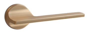 .Ручка дверная DH 328-06 Новелло SSG/золото матовое сатинир./RENZ/