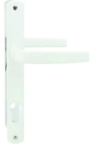 Нажим. гарнитур подпруж. м/о 85 мм, белый.ECO/DORF