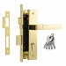 Замок. врезной с ручками 109-70мм Л/золото/Нора-М Замок. врезной с ручками 109-70мм Л/золото/Нора-М