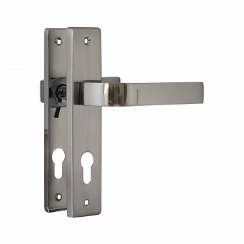 Ручка на планке 107-70мм /мат.никель/Нора-М