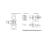 Защелка ЗШ - ISP-01 черный/ключ/Isparus