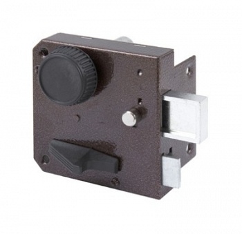 Замок накладной ЗНЗА ПНЗ (аналог ЗН3А) /медь/Омега