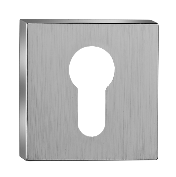 Накладка на цилиндр квадр. ET AL 03 slim SSC/супер сатин хром/PUERTO