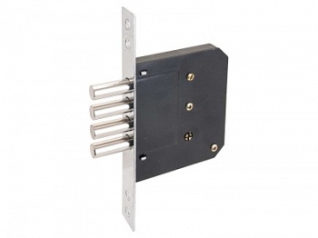 Замок врезной под крестовой ключ, 5 кл, L05-50/ 4 риг/189-4MF/хром /Palidore