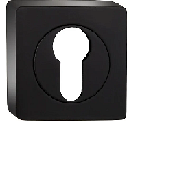 Накладка квадр.на цилиндр ЕТ 02 B/черный/B2B/