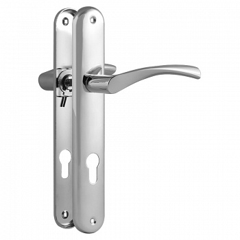 Ручка на планке 100-85мм /хром/Нора-М