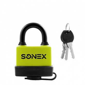Замок.навесной ЗНВ-7-58 мм 3кл.всепогодный/SONEX/